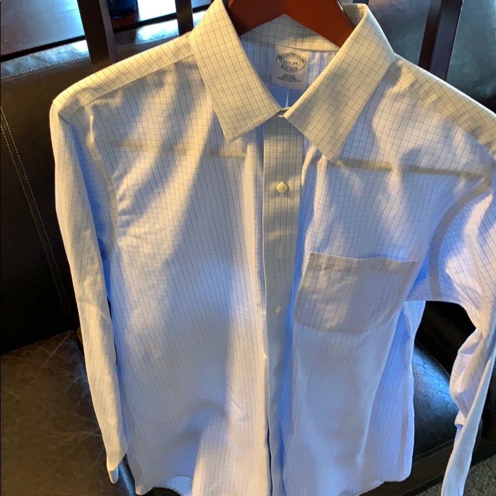 Brook Brothers Dress Shirt 15 1/2 x 34